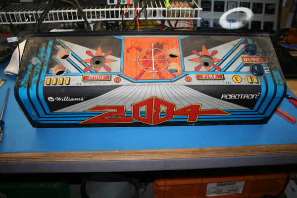 Robotron Control Panel
