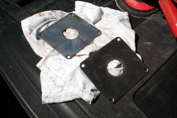 Joystick guide plates