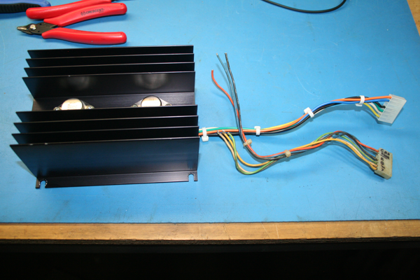 Heat Sink before and after